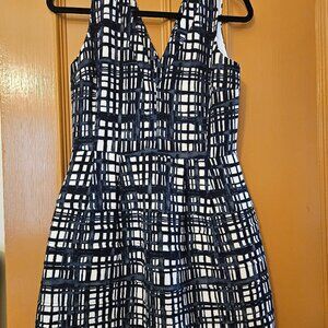 Madewell Blue & White Dress